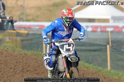 2009-10-03 Franciacorta - Motocross delle Nazioni 0699 Free practice MX2 - Davide Guarnieri - Yamaha 250 ITA